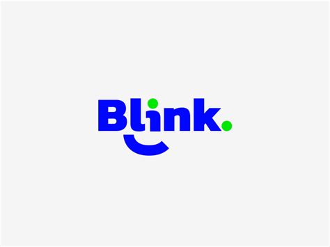 Blink Logo Concept 02. (2018) by Medgyesy Nikolett on Dribbble