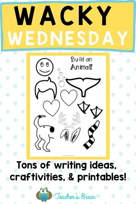 Wacky Wednesday Activities | Companion for Read Across America | Dress ...