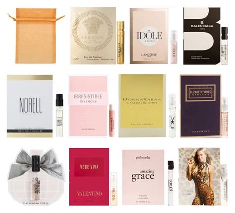 11 Women's Perfume Samples with Organza Bag - Walmart.com