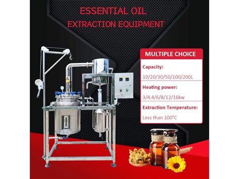 30L Essential Oil Extraction Equipment Plant Essential Oil Extractor ...