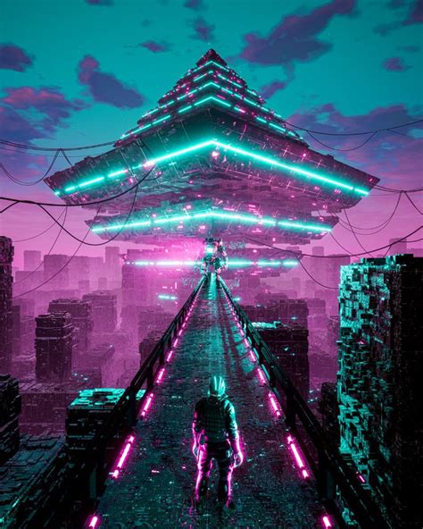 ENGWIND ART #19 | Cyberpunk city, Cyberpunk art, Cyberpunk aesthetic