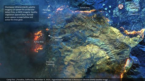 Scale of California's Deadly Camp Fire Shown in Satellite Photos | Space