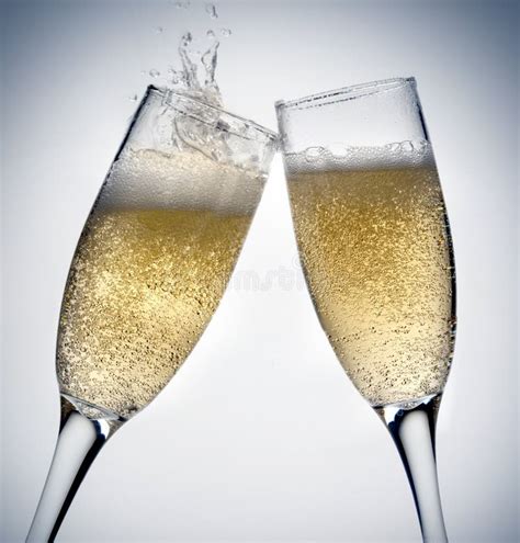 Champagne toasting stock photo. Image of isolated, splashing - 47292280