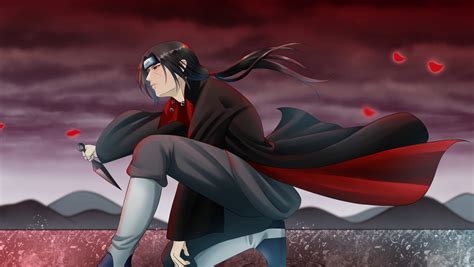 1360x768 Resolution Itachi Uchiha 4K Naruto Fan Art 2022 Desktop Laptop HD Wallpaper ...