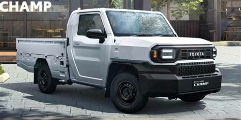 More Affordable Toyota Hilux Champ Pickup Arrives With 3 Engine Options