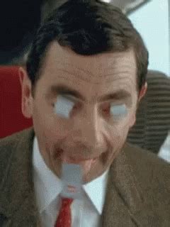 Mr Bean Slap GIF - MrBean Slap - Discover & Share GIFs