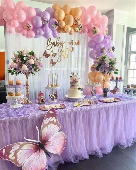 Baby Shower Theme Ideas 2021 in 2021 | Baby girl shower themes, Pastel baby shower, Girl baby ...