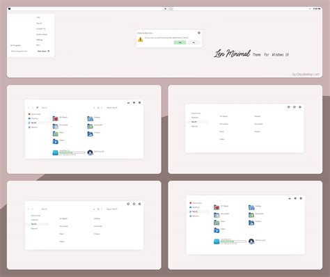 Len Minimal Theme For Windows 10 - Cleodesktop