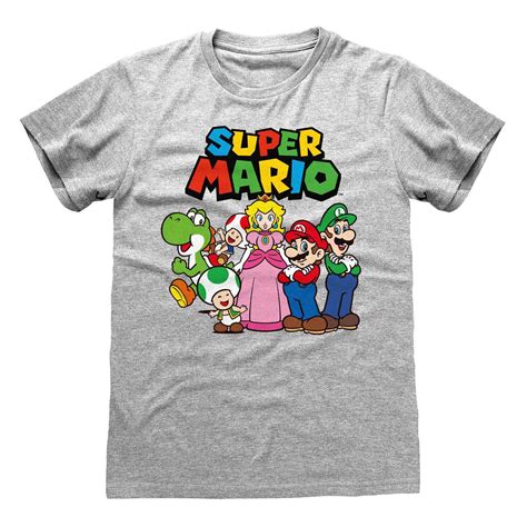 Super Mario Bros: Vintage Group T-Shirt - Merchoid Australia