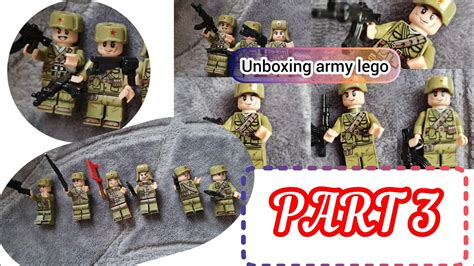 Temu Shopping review And Unboxing army lego part 3 - YouTube