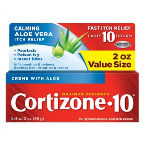 Cortizone 10 Maximum Strength Anti Itch Crème, 2 oz - Kroger