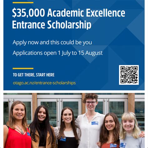 $35,000 Academic Excellence Entrance Scholarship