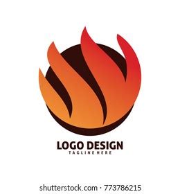 Fire Ball Logo Design Stock Vector (Royalty Free) 773786215 | Shutterstock