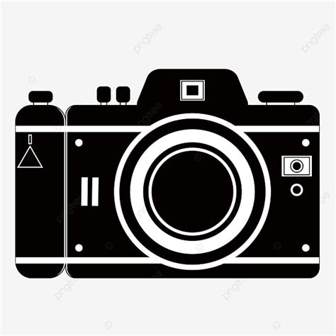 Camera Clip Art Black And White Png