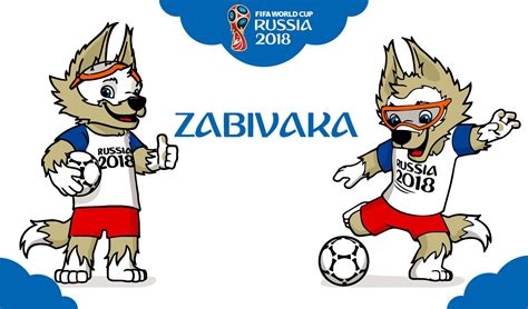 Russia 2018 World Cup Mascot Zabivaka Vector Download