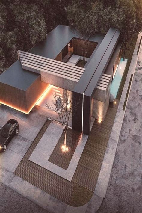 70 Most Popular Modern Flat Roof House Design 70 Most Popular Modern ...