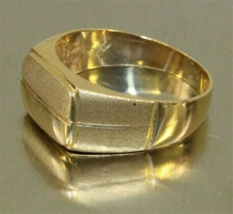 Vintage 18K Gold 750 Ring Size 10 Total Weight 5.89 Gr - Etsy