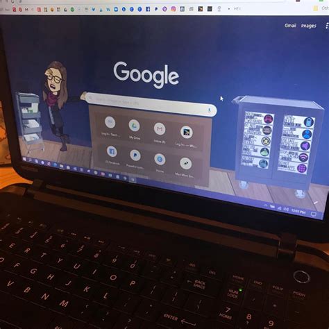 Learn how to create a custom Google Chrome home screen using a Bitmoji ...