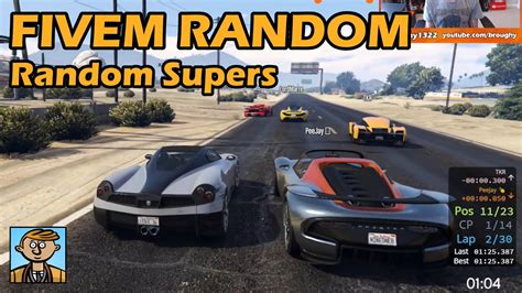 Random Supercars! - GTA FiveM Random More №11 - YouTube