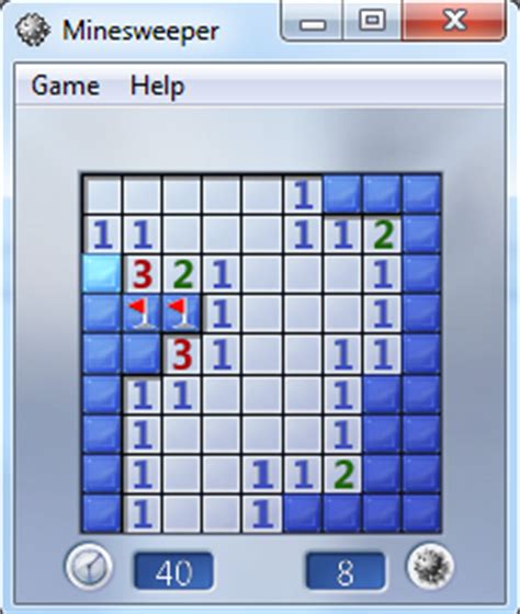 How to Play Minesweeper Game using Windows Minesweeper Flags