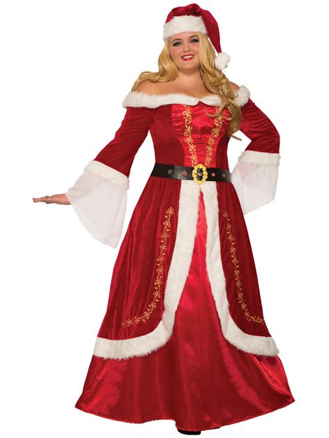 Premium Mrs. Claus Adult Costume - SpicyLegs.com