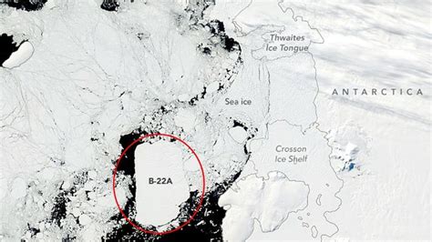 Colossal iceberg trapped near Antarctica's 'Doomsday Glacier' for 20 ...