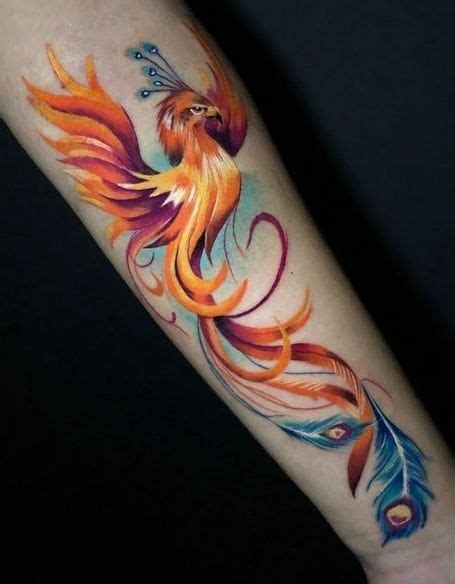 Phoenix Tattoos: Meanings, Artists, Tattoo Designs & Ideas | Phoenix bird tattoos, Small phoenix ...