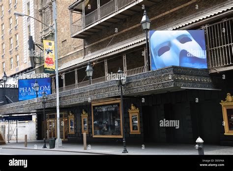 Majestic Theater, New York City, USA - Phantom of the Opera musical ...