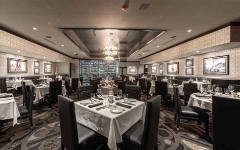 the inside of mortons steakhouse - Laclede's Landing Association