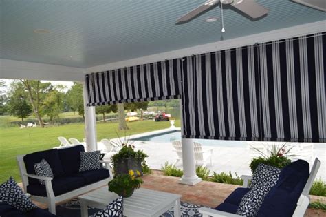 roll up porch curtains diy - Good Choice Binnacle Ajax