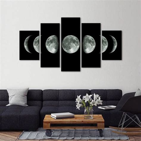 Moon Cycle Wall Art | Photography | Wanddekor schlafzimmer ...