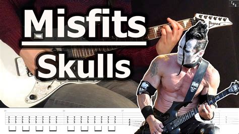 Misfits - Skulls | Guitar Tabs Tutorial - YouTube