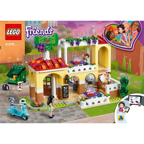 LEGO Heartlake City Restaurant Set 41379 Instructions | Brick Owl - LEGO Marketplace