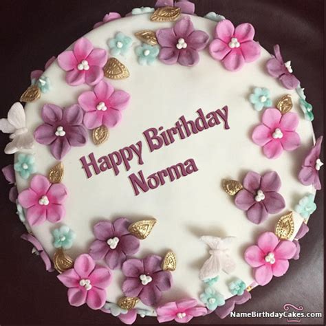 Happy Birthday Norma Cakes, Cards, Wishes