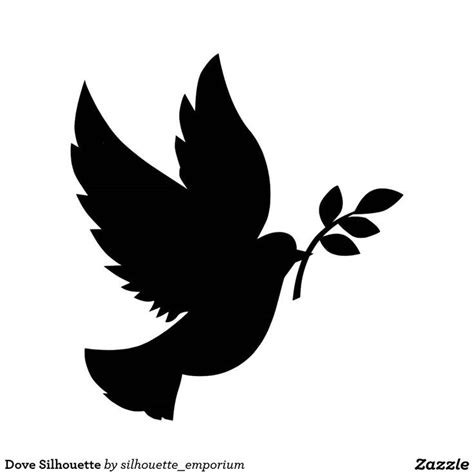 dove silhouette - Google Search | Bird silhouette art, Silhouette art ...