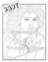 Dirty Dancing Coloring Page sketch template
