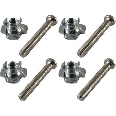 5 SET BOLT AND T-NUT 5mm * 1" -1,1/2" - 2" inches FOR SPEAKER BOX /etc. | Shopee Philippines