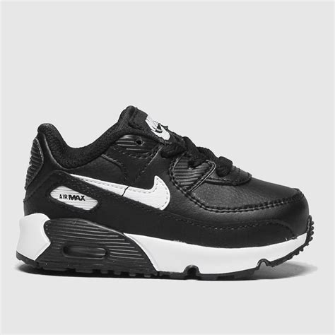 Kids Unisex Black & White Nike Air Max 90 Ltr Trainers | schuh