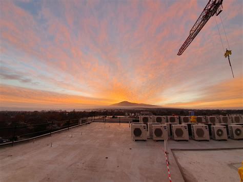 It's no mount Ainslie, but construction site sunrises are good too. : r/canberra