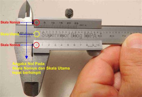 Jangka Sorong: Kalibrasi, Tingkat Ketelitian dan Membaca Skala | FISIKABC