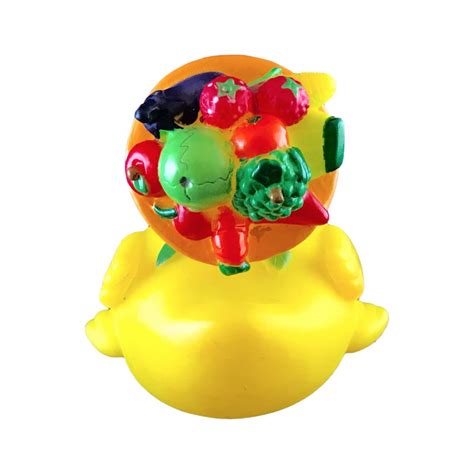 Vegetarian Fruity Rubber Duck - Customized Rubber Duck for Sale – DUCKY ...