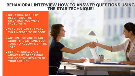 Behavioral Interview – How to Answer Questions Using the Star Technique! – Career Exhibits