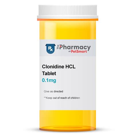 Clonidine HCL - 0.1 mg, 0.2 mg, 0.3 mg - Single Tablet | Pharmacy ...