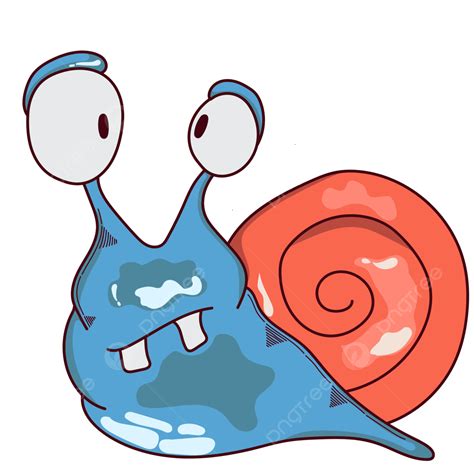Confused Expression Clipart Transparent PNG Hd, Cartoon Snail With Confused Expression, Snail ...