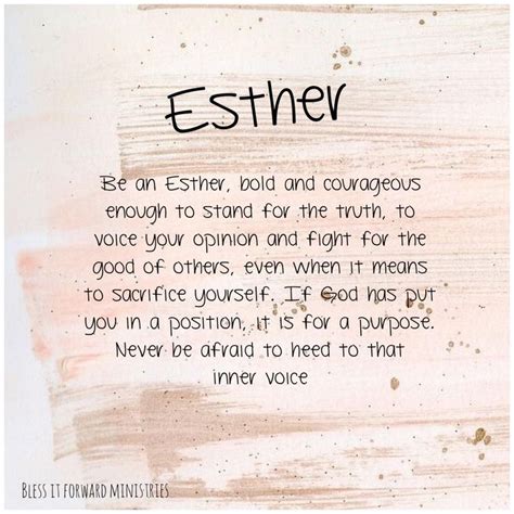 Be an Esther... 💕☺️ | Healing scriptures, Spiritual quotes, Faith quotes