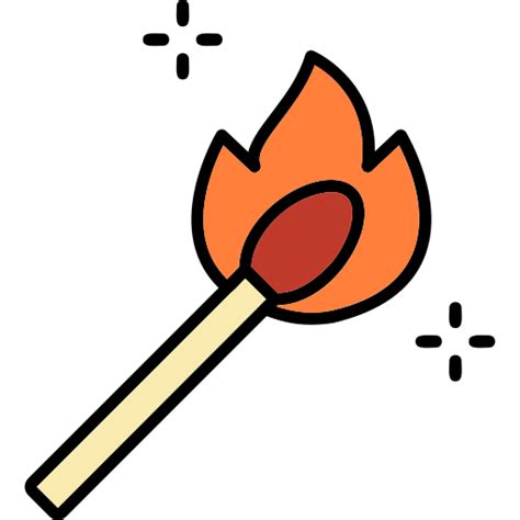 Matchstick Generic Outline Color icon