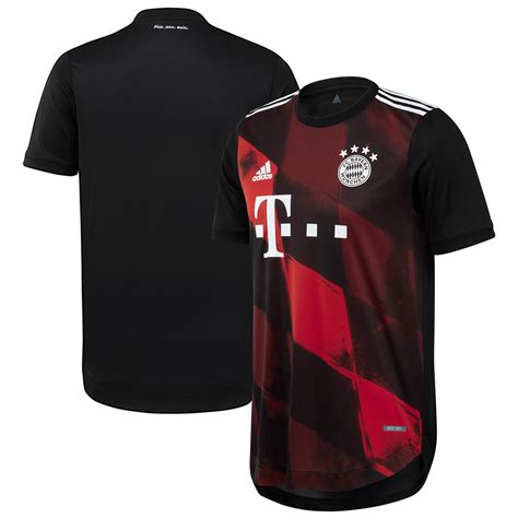 Men's adidas Black Bayern Munich 2020/21 Third Authentic Jersey