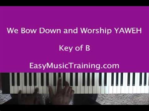 Yahweh - We Bow Down and Worship / EasyMusicTraining.com - YouTube