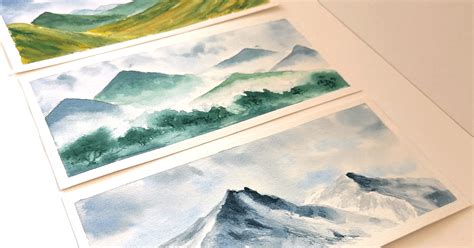 Simple Watercolor Mountain Tutorial for Beginners - My Art Aspirations