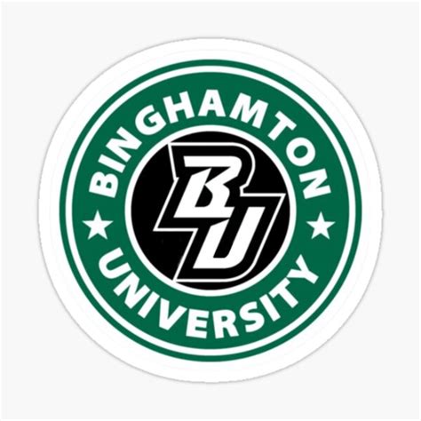 "Binghamton University " Sticker for Sale by Mis3musas | Redbubble